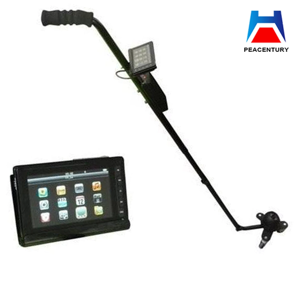 OEM! ! ! Peacentury Waterproof Portable Under Car Bomb Finding Mirror V3d Under Vehicle Security Checking Camera