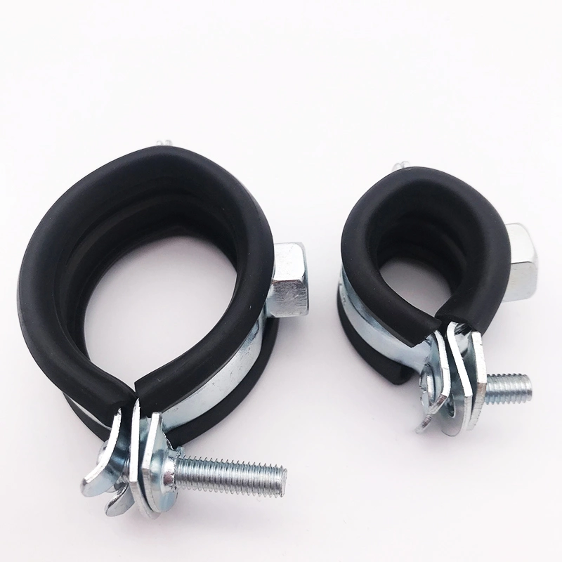 Single Screw German Type Pipe Clamp Galvanized Fitting Hose Clamp