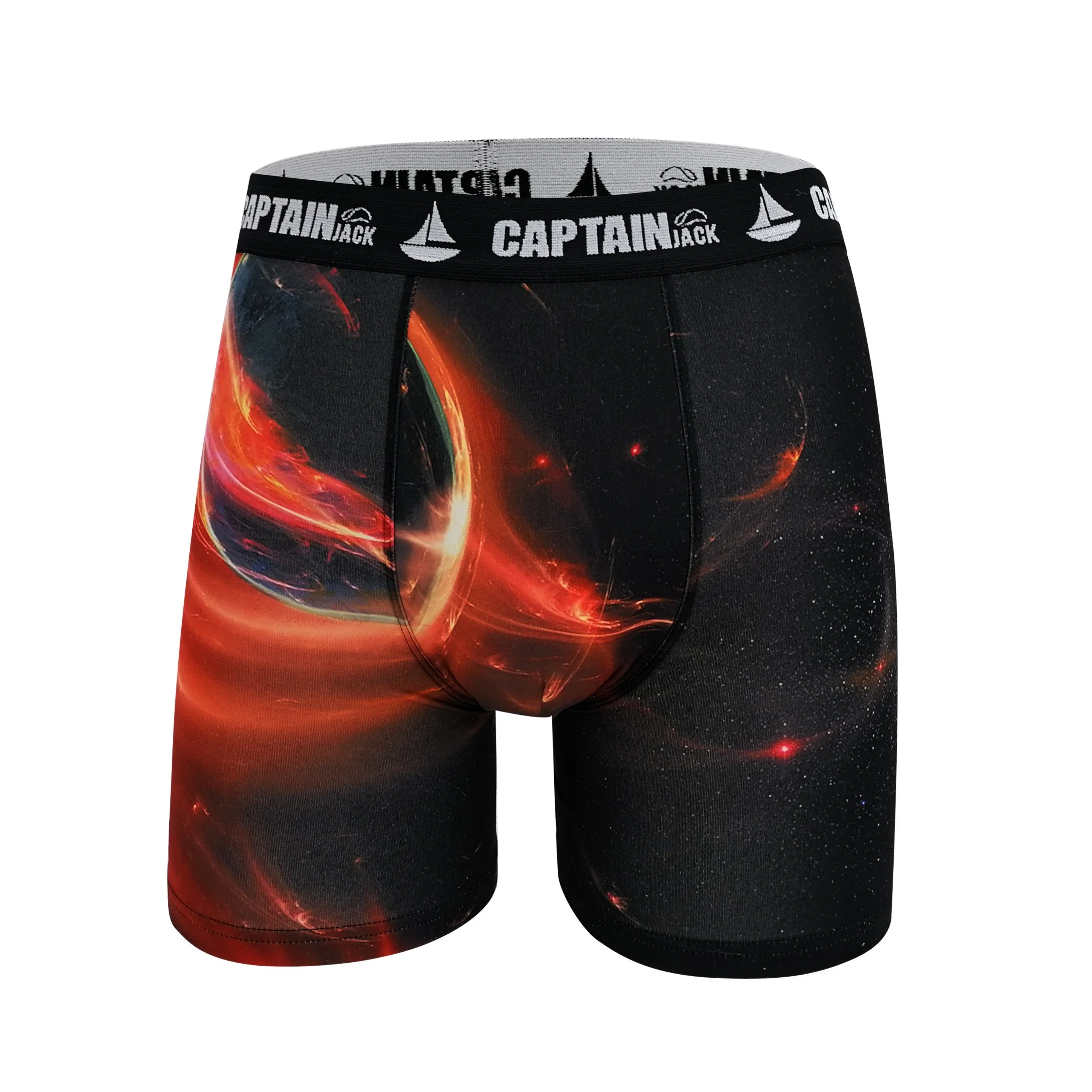 Multi Color Full Printing Custom Logo Long Leg Men Underwear