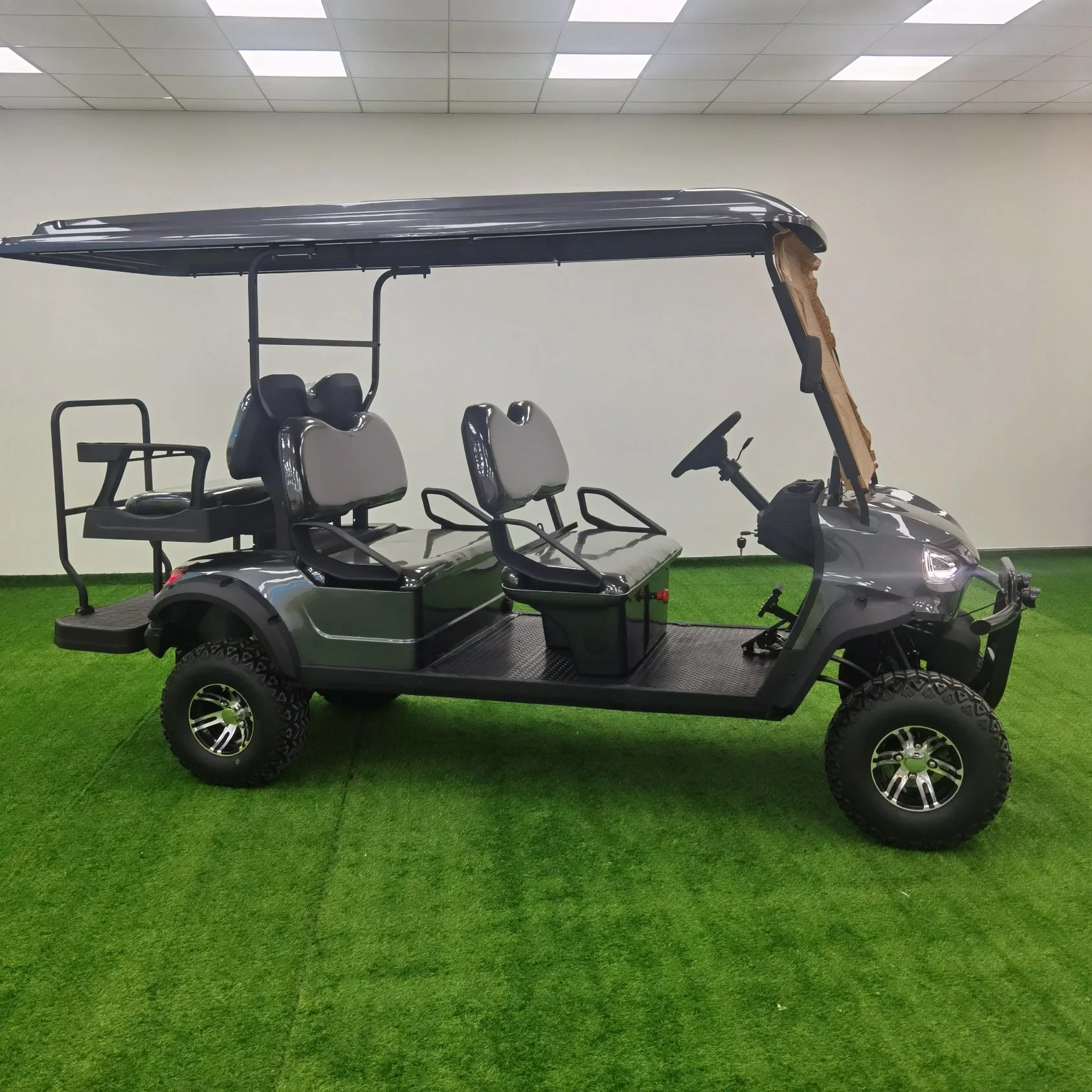 New Designed Electric Golf Cart 4+2 Seats Forge H4+2 Hunting Golf Buggy