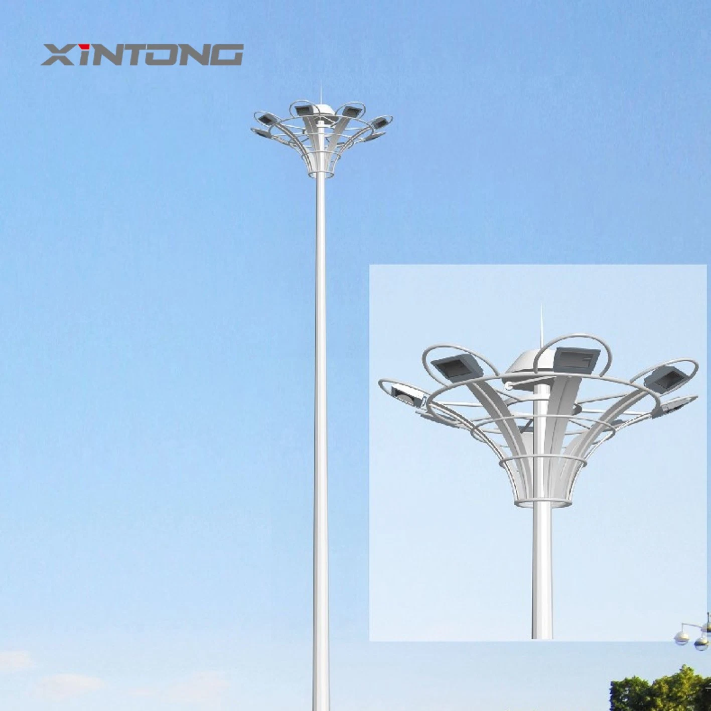 400W/500W/800W/1000W/1200W/1500W/2000W CREE Xintong Packing by Cloth; Shipping Truck Flood Light for Sports High Mast