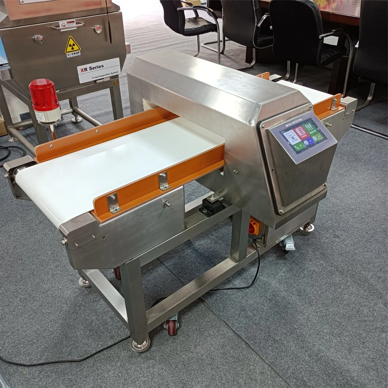 Factory Price Fish Meat Cheese Metal Detector for Food Industry