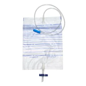 1500ml 2000ml jetables Adulte voyage de 2000 ml d'urine collection de sacs de jambe de drainage