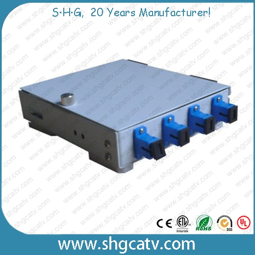 4-8 Sc Adapters Metal FTTH Fiber Optical Terminal Box (FTB-M4-4SC)