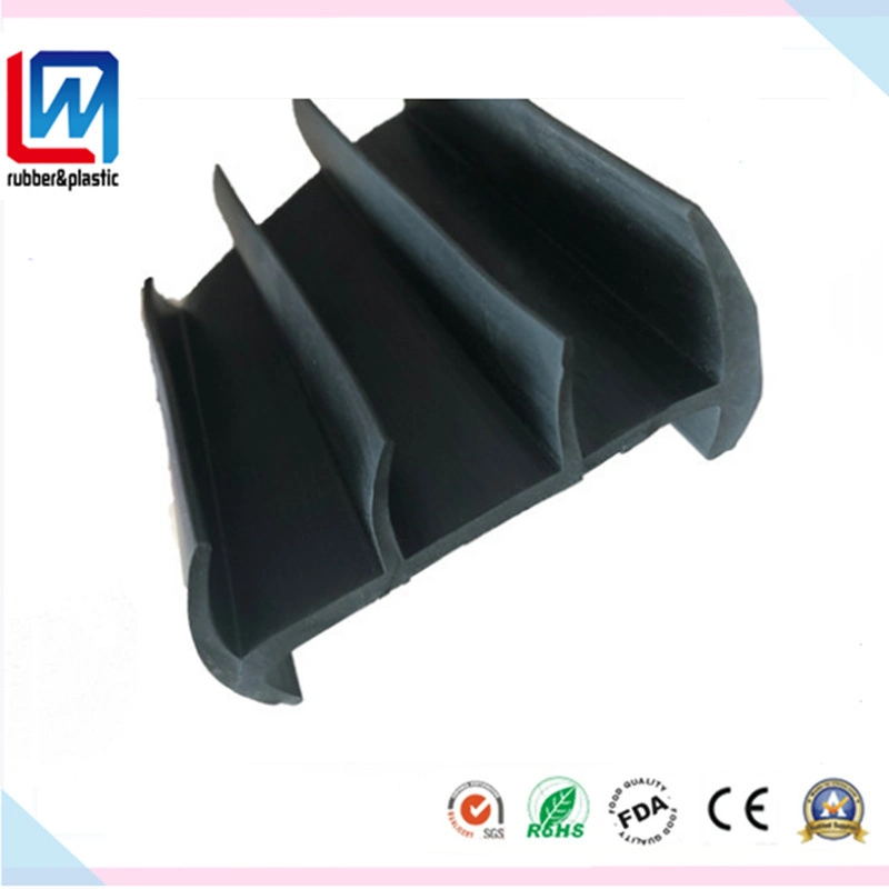 EPDM PVC Extrusion Profile Rubber Window and Door Gasket Seal for Container