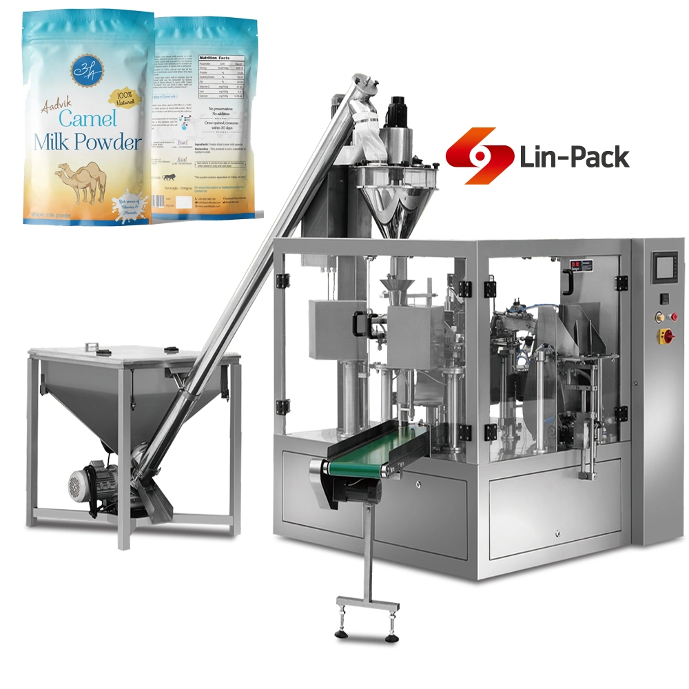 Popular Automatic Plantain Powder Packing Machine with Screw Conveyor