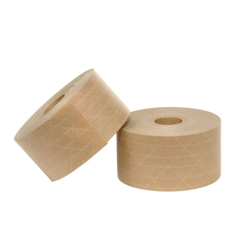 Kraft Gummed Reinforced Shipping Film Sealer Self Adhesive Glue Tape