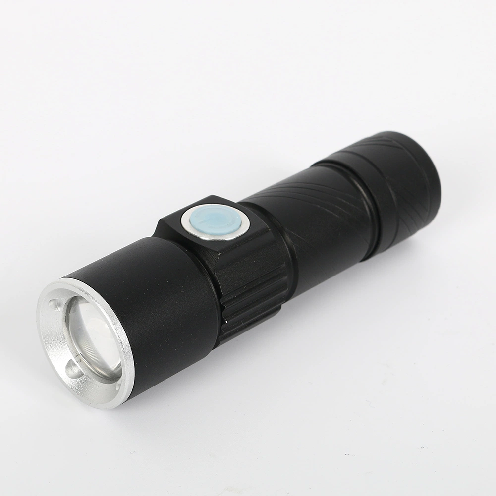 Yichen Hot Sale 3W CREE Bulb LED Flashlight USB Rechargeable Zoomable Torch