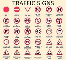 Reflective Rectangle White Aluminum Traffic Signs Saudi Arabia