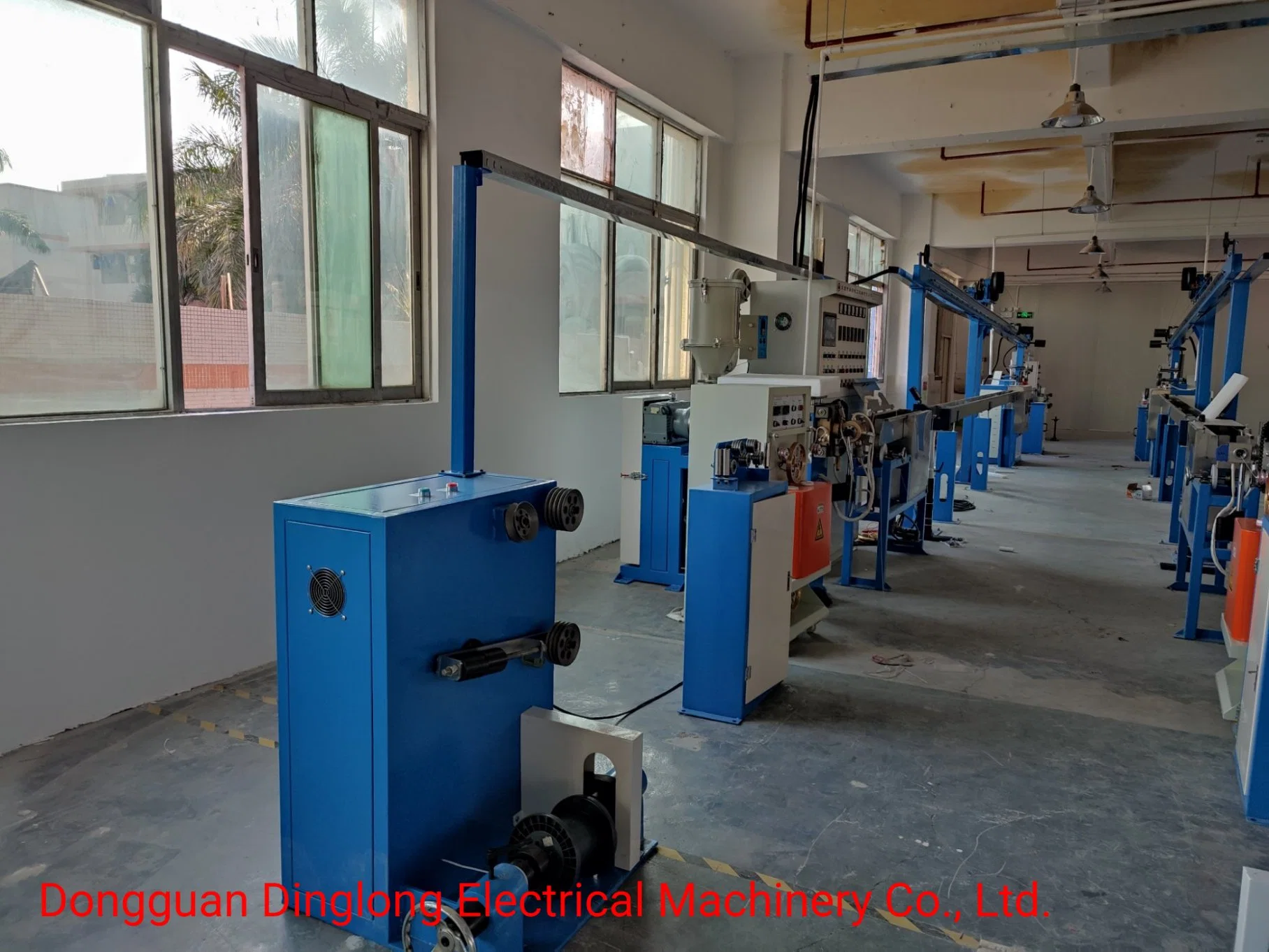 Temperature Cable Teflon Cable Extrusion Machine