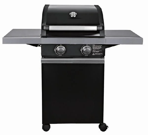 Deluxe Inox 2 Burner Gas BBQ Grill para a Alemanha