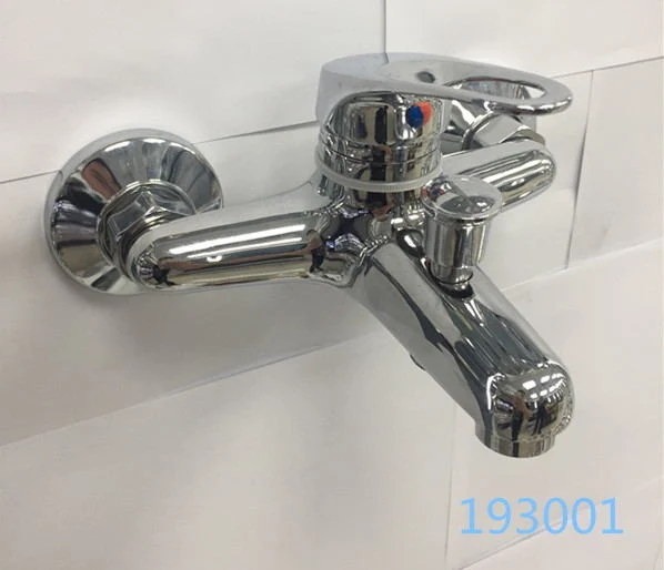 Building Materials Bathroom Faucet Wall Mounted Bath Mixer