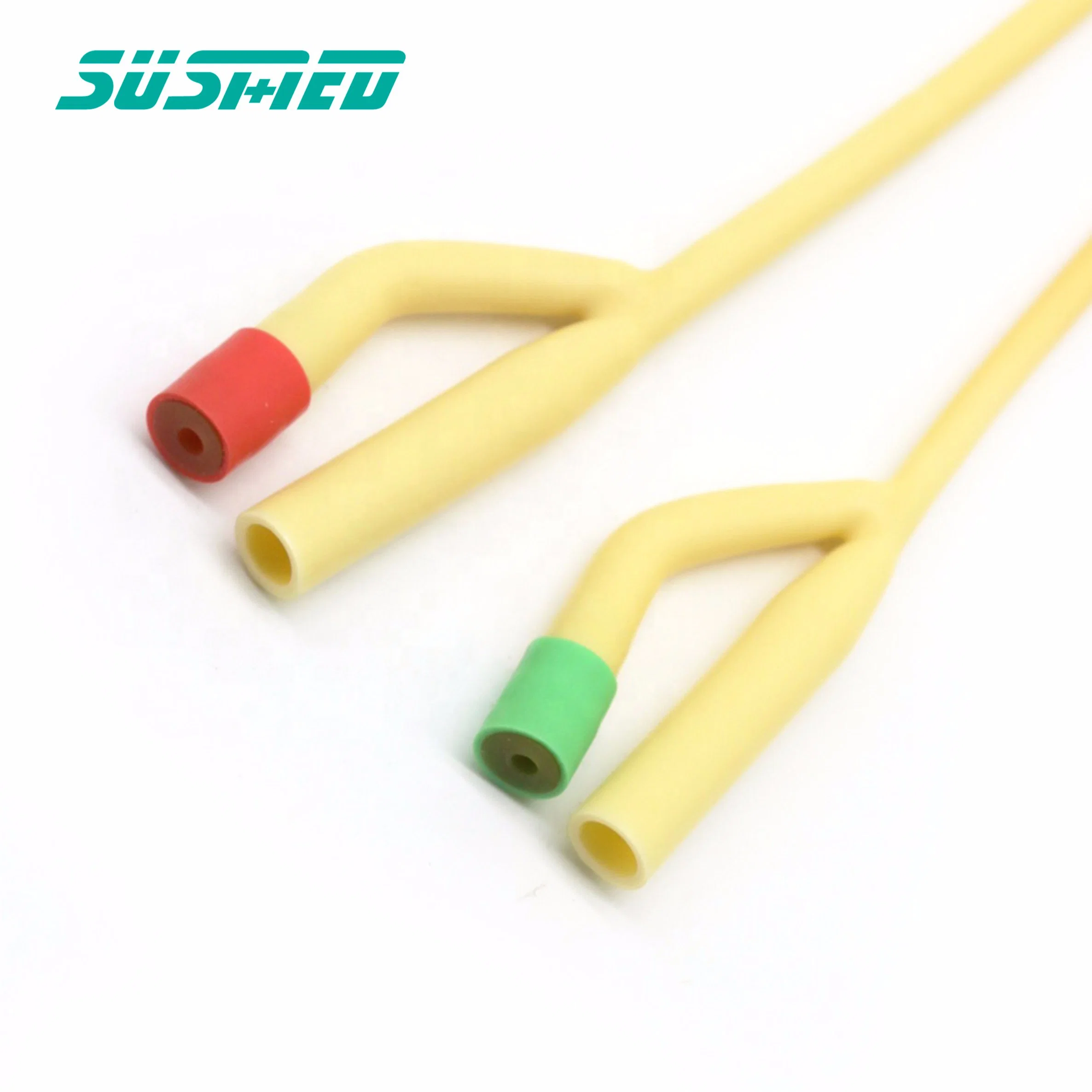 3-Way Standard Silicone Coated Latex Foley Catheter