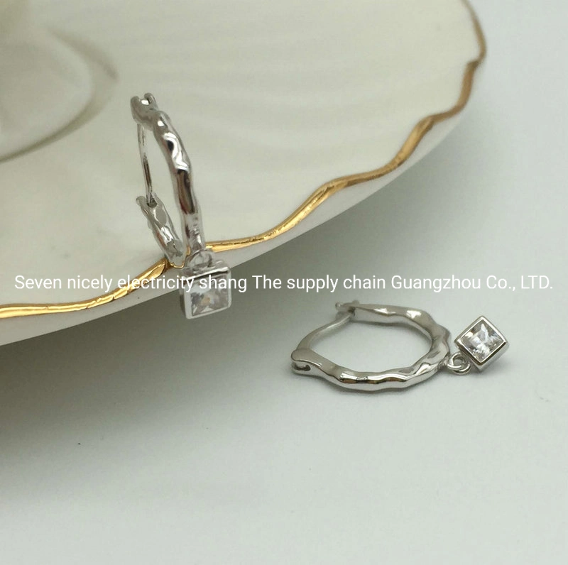 Fashion Jewellery 925 Sterling Silver Hot Sale Women Accessories Earrings High quality/High cost performance  Birthday Gift