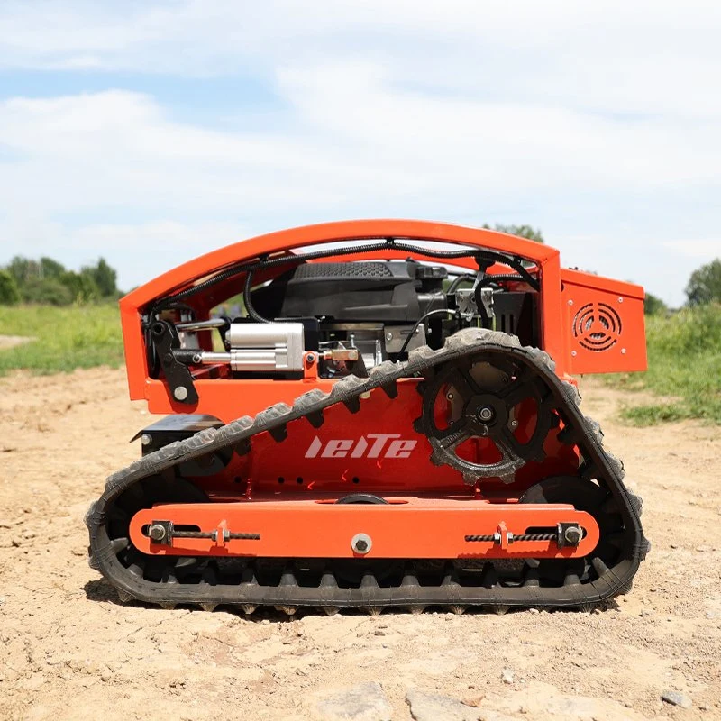 Máquina de corte de relva todo-o-terreno com aprovação CE de alta qualidade Roçadora Agricultura controlo remoto elétrico robô de IA multifuncional com controlo remoto Corta-relva baixo Pric