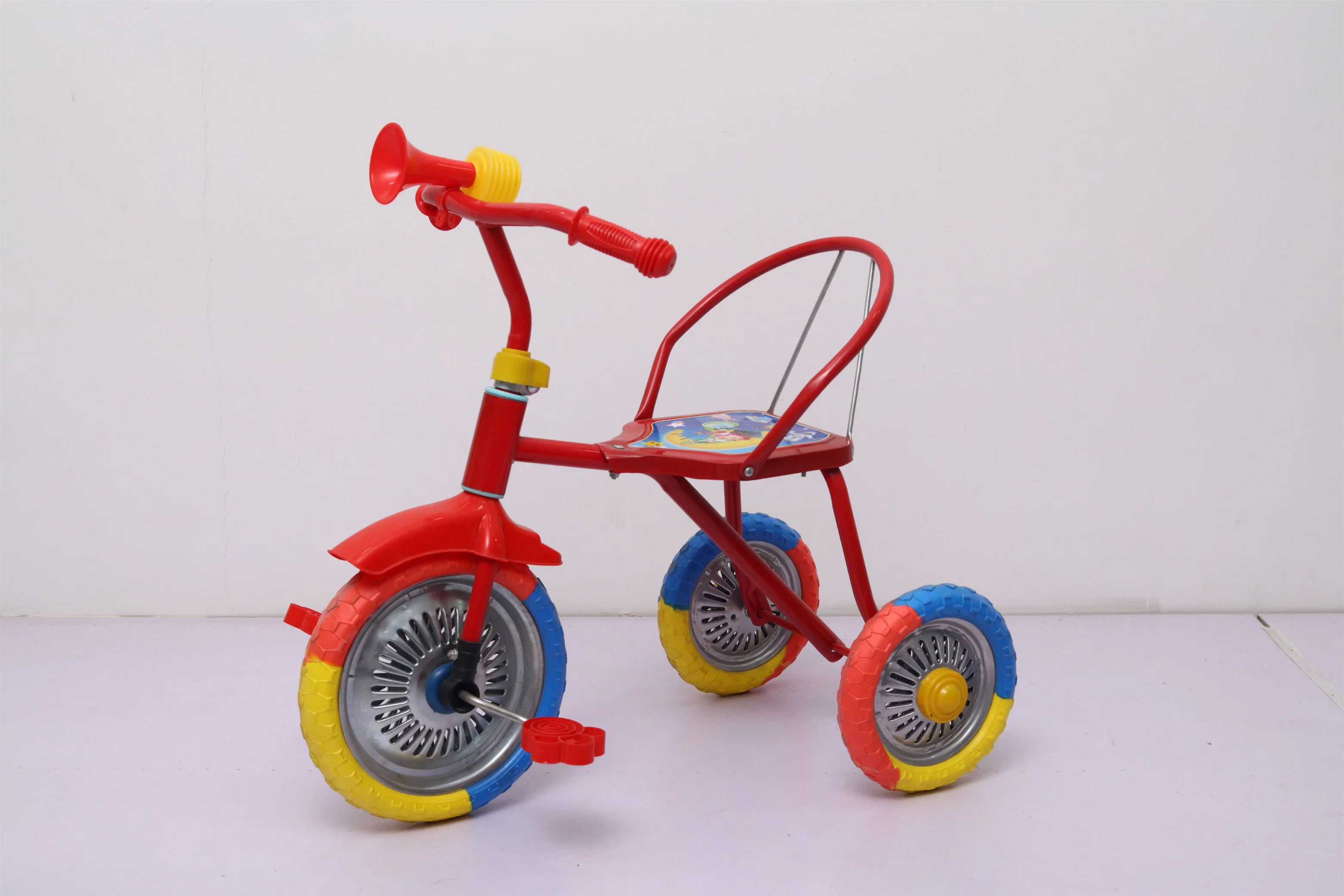 Triciclo con EVA Rueda de color a los niños suban Toy Trike