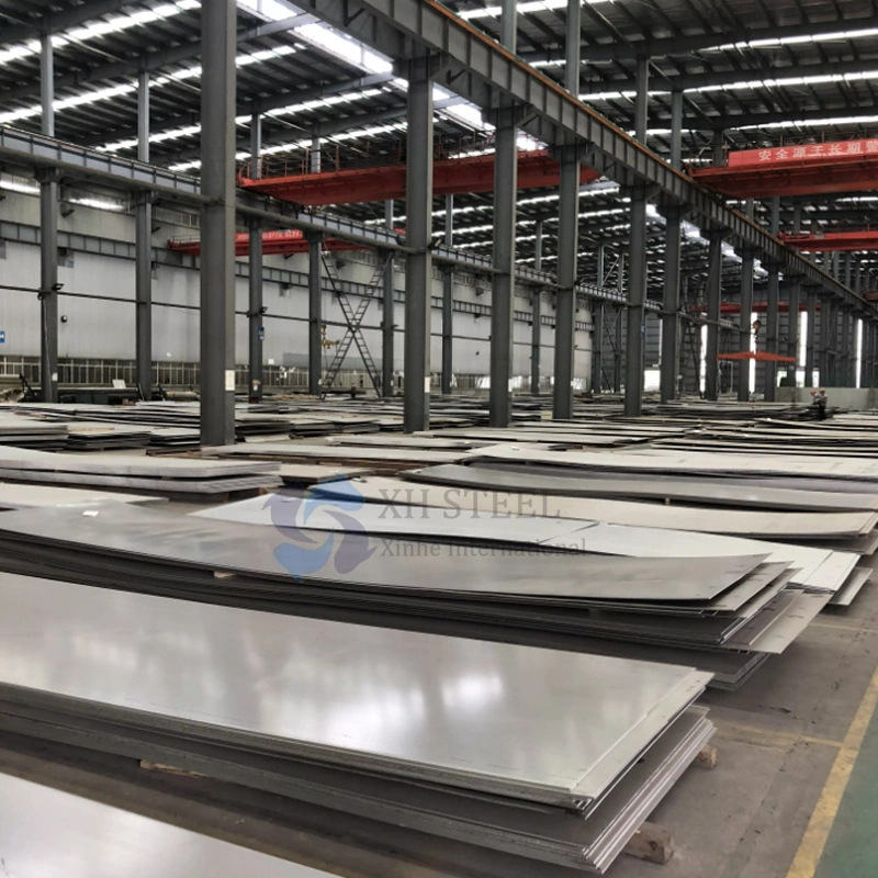 Folha de aço inoxidável laminados a quente/frio ASTM 201 202 430 310S 304 316 316L 2205 2507 S31803/chapas galvanizadas de alumínio/cobre/Carbon/Quente/ laminados a frio de aço inoxidável PLA