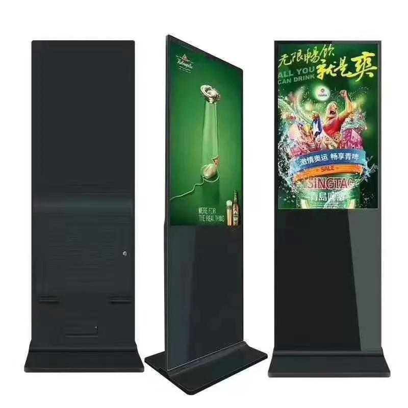 Smart Screen Information Kiosk وحدة حرة لإعلانات الوقوف بحجم 43 بوصة Display (شاشة العرض