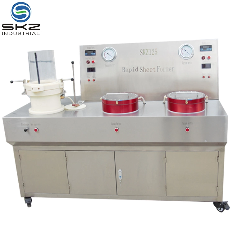 Skz125 de 200 mm de diámetro ISO5269/2 máquina de ensayo de pulpa de conformado de chapa Hoja Rapid-Kothen Ex