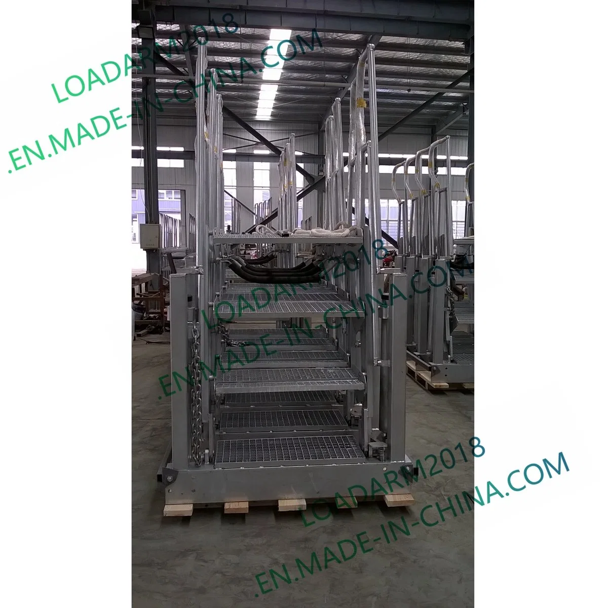 Customized Oil Tank Truck 3 Steps Folding Ladder