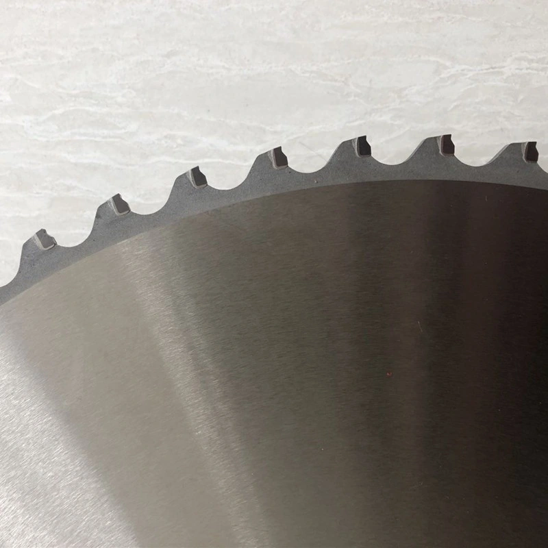 Hoja de sierra circular de corte de acero al carbono, hojas de sierra de corte de varias metalestrabajar, hoja de sierra circular Cermet
