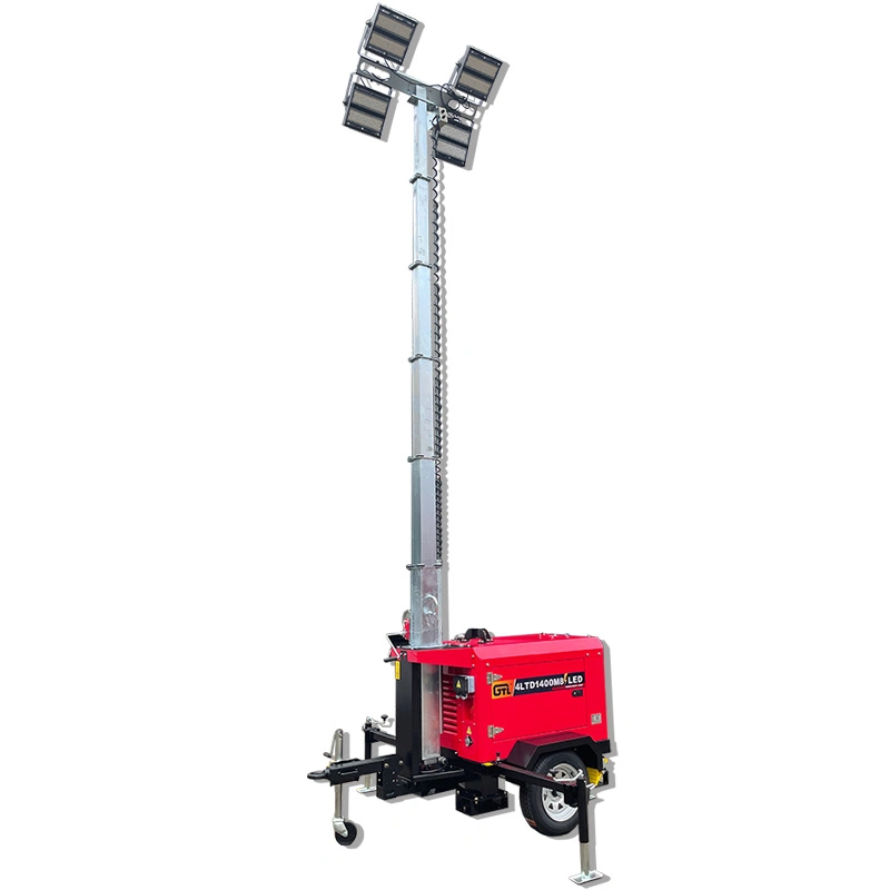 8m LED Manual Lighting Tower