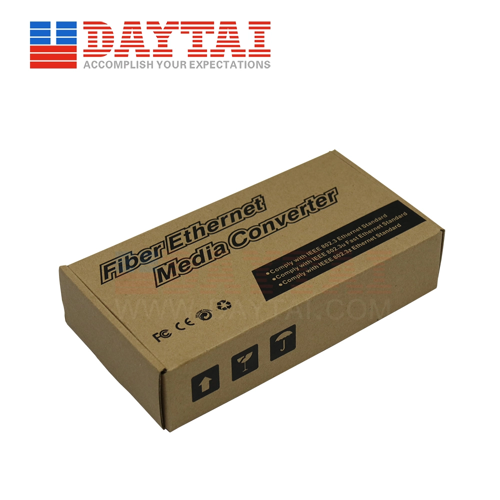 Top Quality Base Sm Single Fiber Wdm Fiber Optic 10/100m SFP Slot Fiber Optic Media Converter