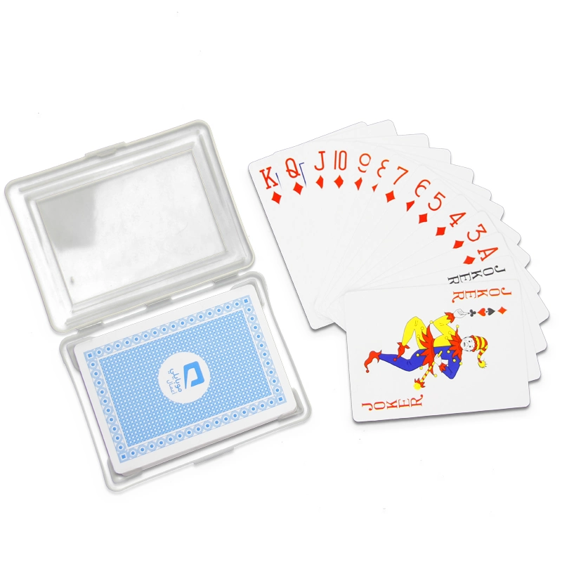 Настраиваемые цвет логотипа водонепроницаемый 2024 игральные карты игральные карты бумаги