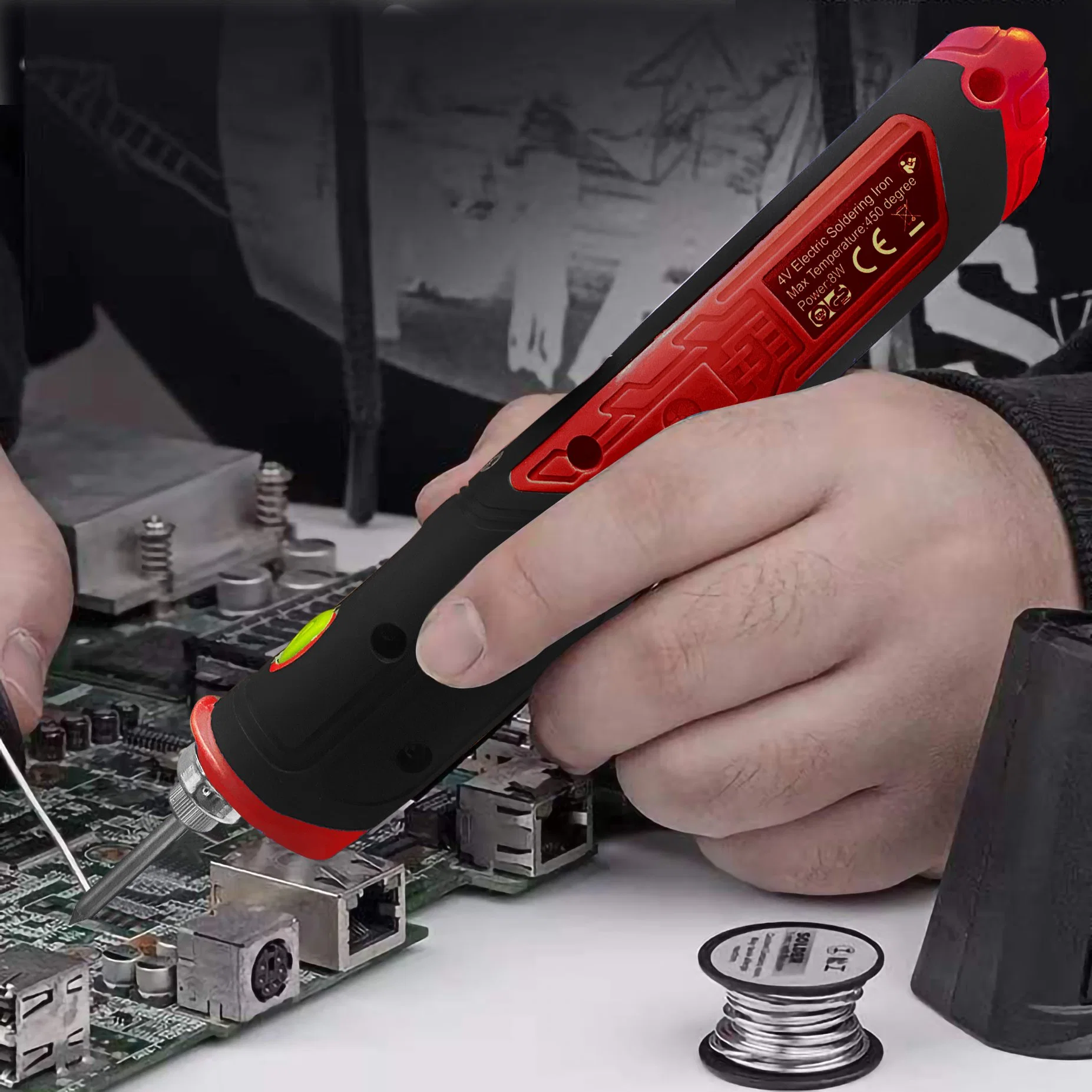 Cordless Rechargeable 4V Househand High quality/High cost performance  USB Soldering Iron Electric Soldering Irons