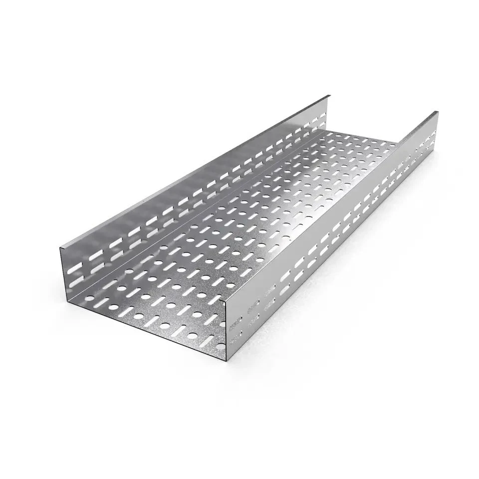 Perforated / System Metallic Trunking Safe Open Solution Wireway Galvanized Cable Trays System