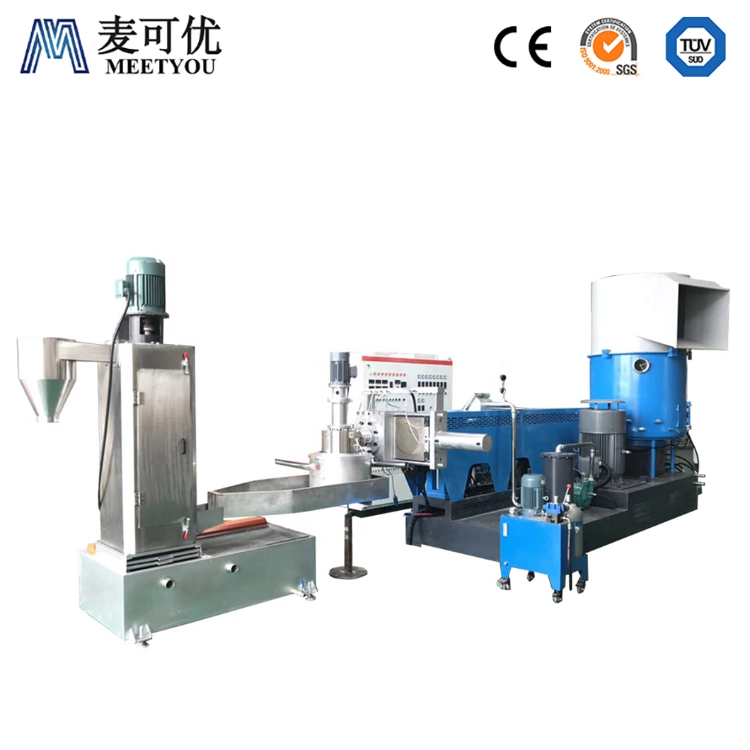 Meetyou Machinery China Acs-PRO Plastic Granulating Pelletizing Line Manufacturing Custom PP/PE Industrial Film Recycle Pellet Making Machine/Plastic Granulator