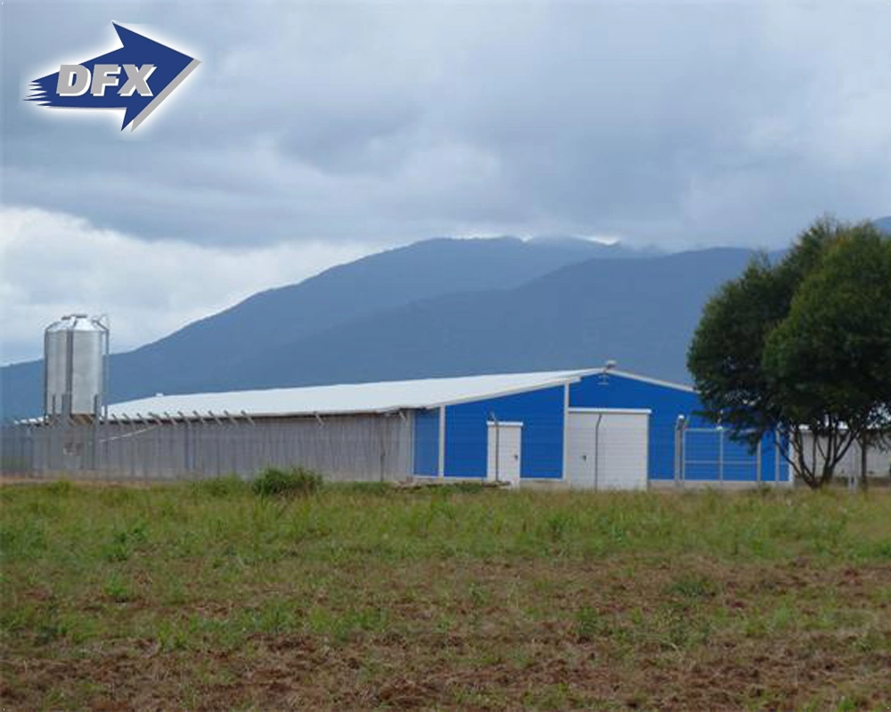 China Price Prefabricated Poultry Used Steel Chicken House Trusses