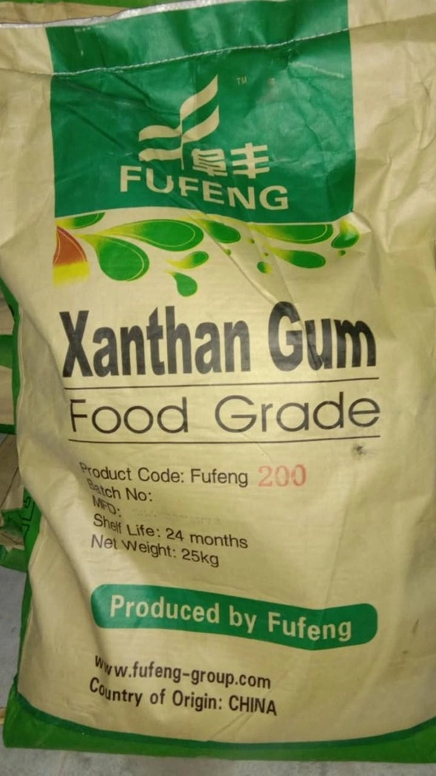 Xanthan Gum 80 Mesh and 200 Mesh for Food Thickeners with ISO9001/FDA/Halal/GMP/Kosher