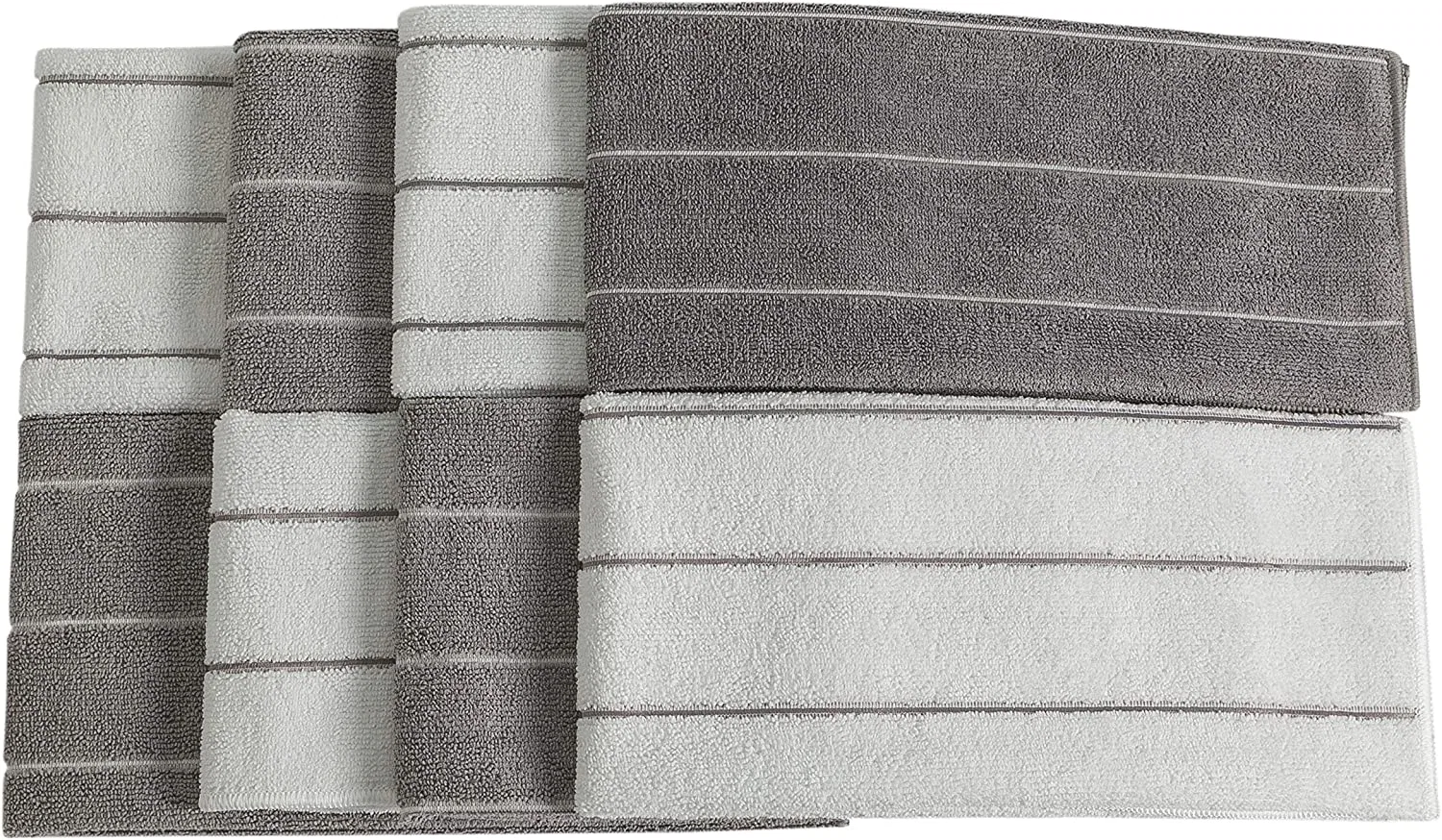 330 GSM 26 X 18 pulgadas Microfiber Toallas de cocina - Toallas de plato de color suave, sólido y súper absorbente