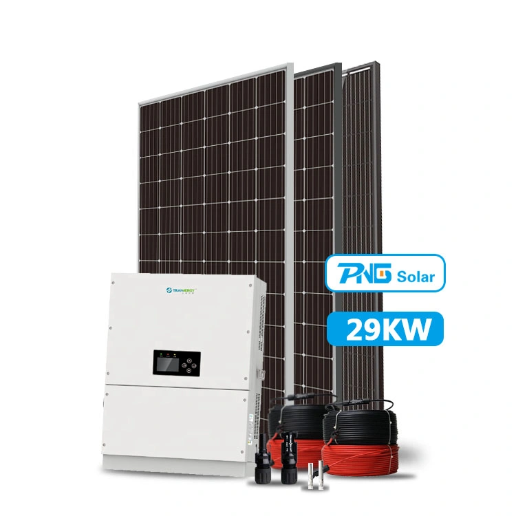 High Efficiency Home on Grid 29kw Solar Power System with TUV Ce