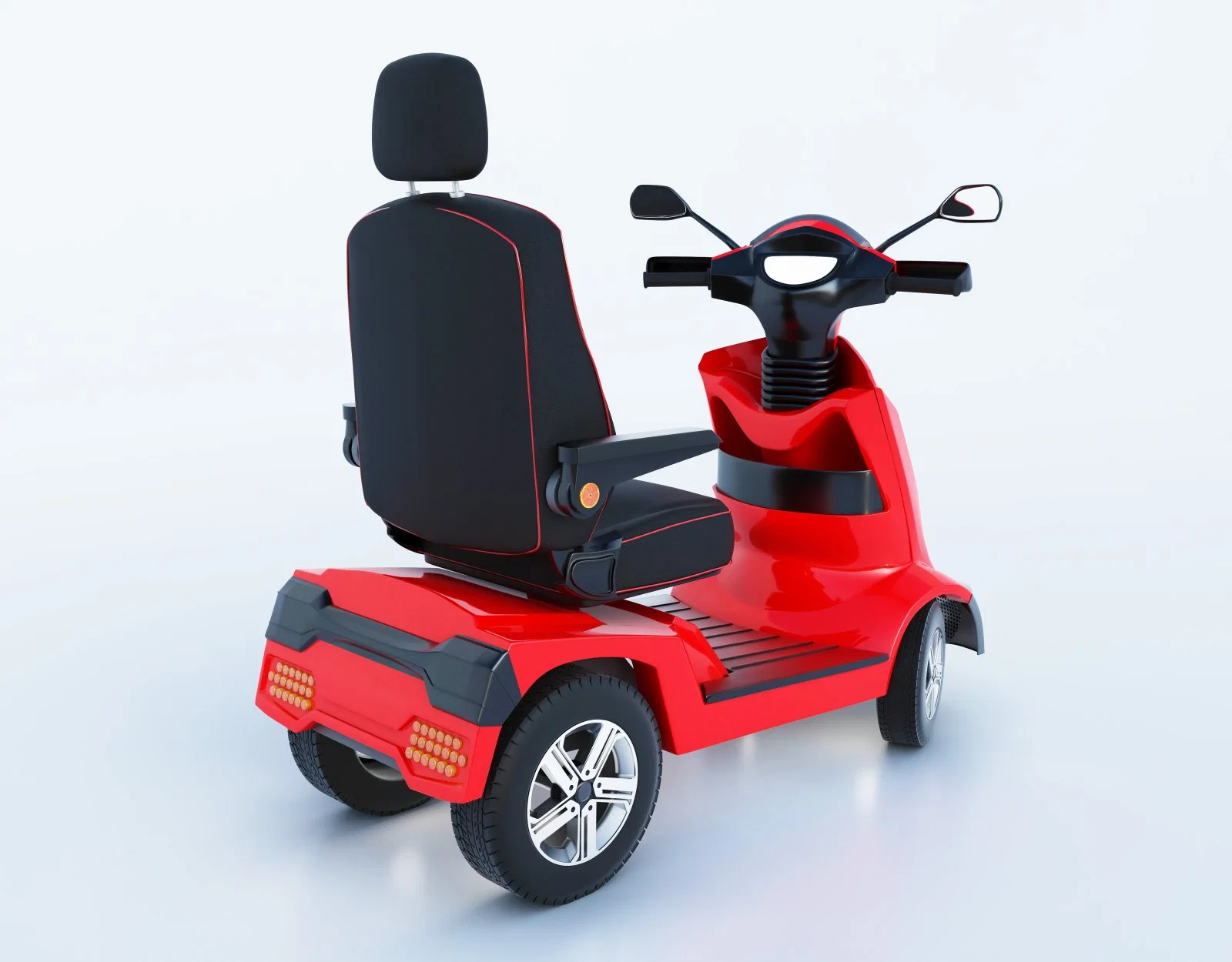 Cadeira da roda elétrica dobrada Silla de Ruedas cadeira da roda elétrica para motos Com EEC na scooter da China