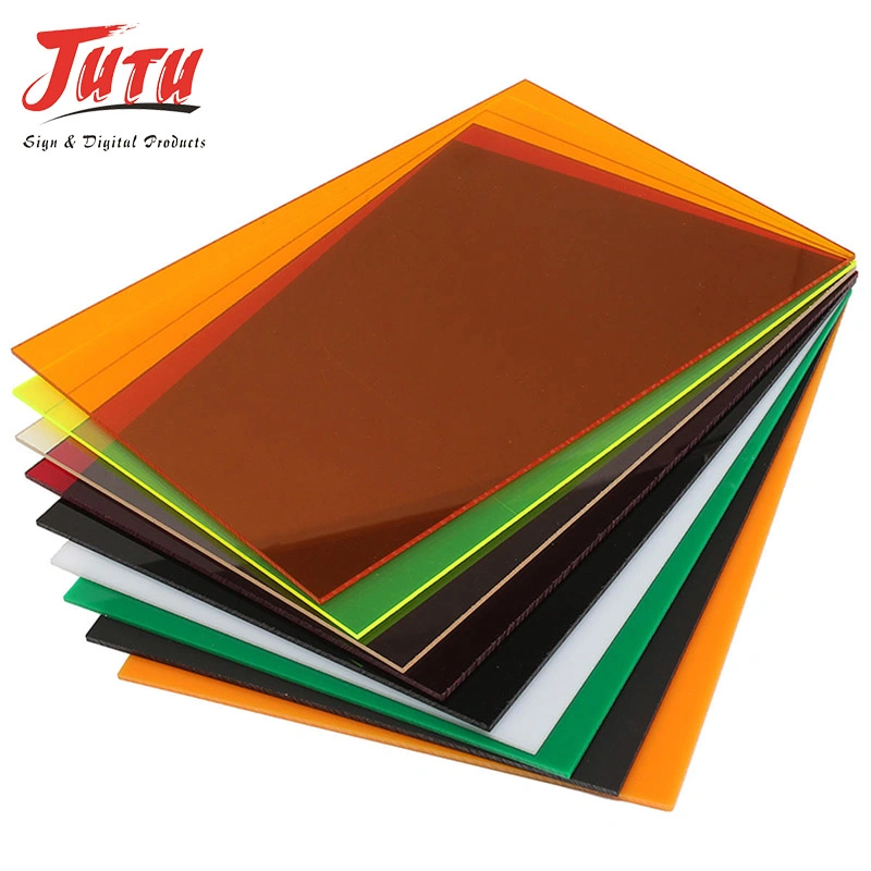 Jutu Reliable PMMA Sheet Acrylic Board Acrylic Sheet Widely Used in Advertising Light Box