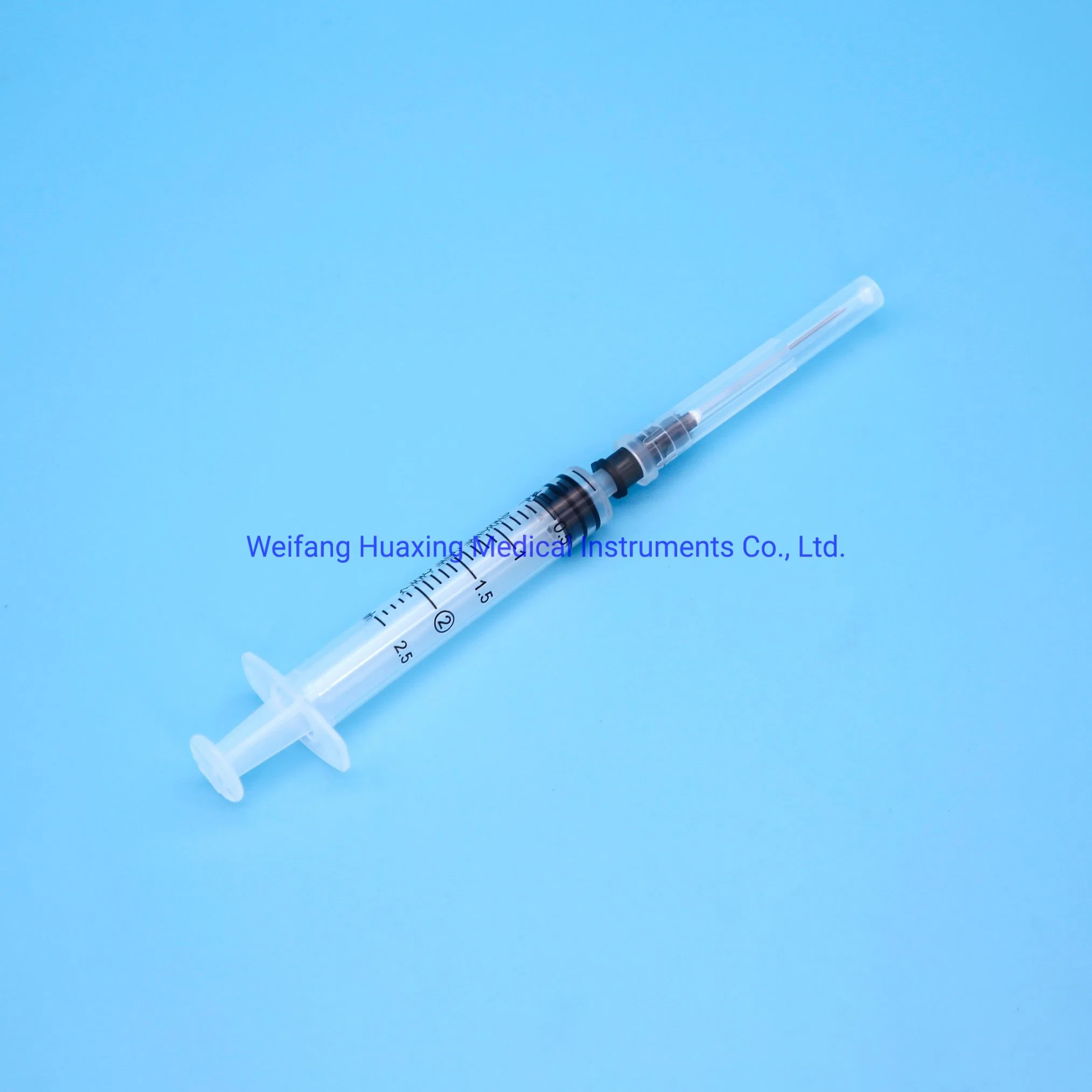 1ml 3 Ml 5ml 10ml 20ml 60ml Disposable Plastic Luer Lock Syringes with Needle