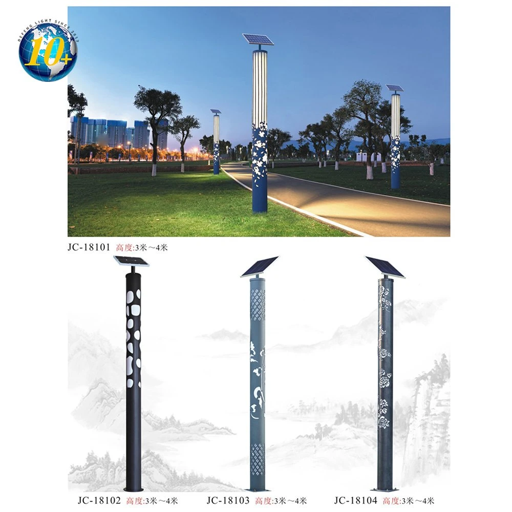 Después de LED Luz Superior Jardín Luces LED de aluminio desmontable Die-Casting Pole parte superior se ilumina en el exterior de 30W 50W 80W de luz de la calle para estacionar