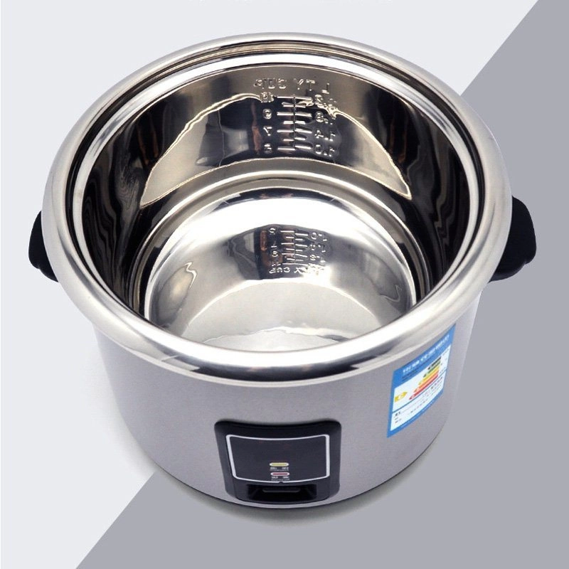 201 304 Stainless Steel Automatic Cooking and Warming System Straight Rice Cooker