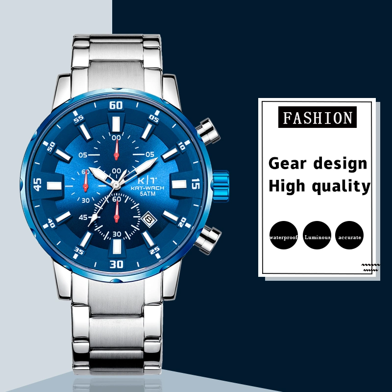 New Fashion Custom Your Logo Guangzhou Quality Sport Men Gift Watch