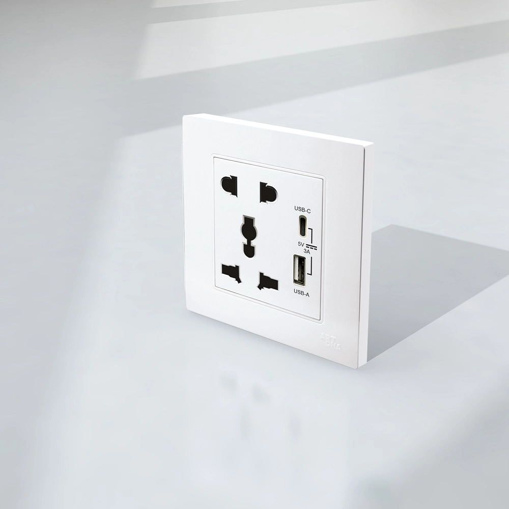 Artdna Double Ports Panel 12V USB Charger Socket