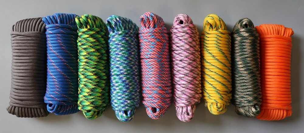 Packaging 4mm Colorful Paracord Braided&#160; Polypropylene&#160; Rope&#160;