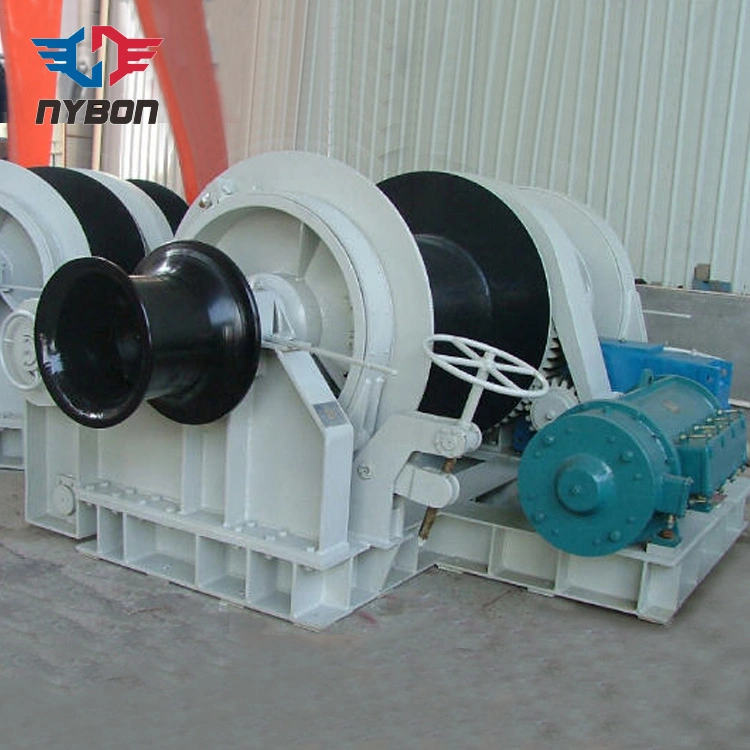 Large Capacity IP56 Electric Mooring Winch with Remote Control