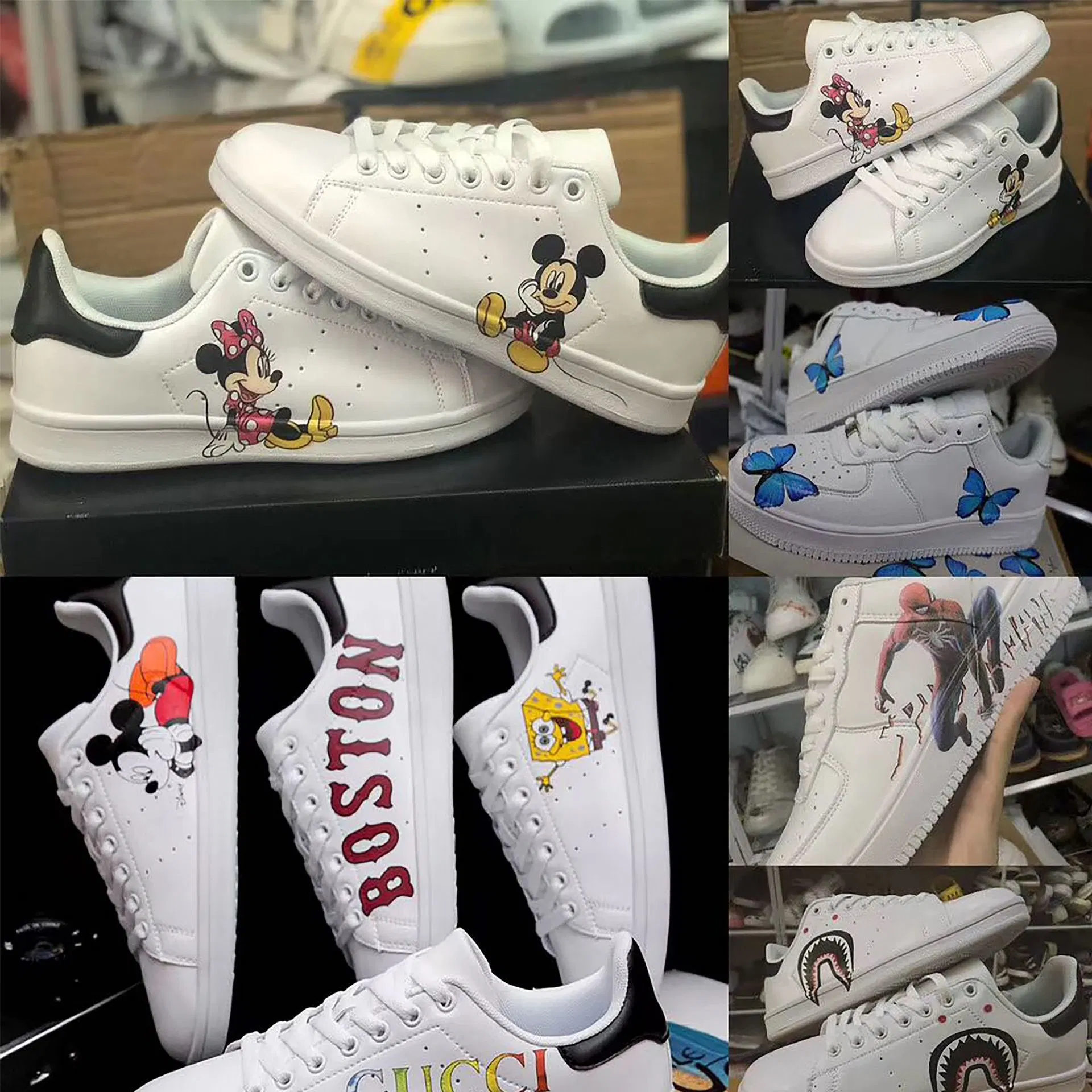 Frauen Herren Kinder Sneaker Hausschuhe Muster Label Kälte Sublimation Wärme Transferdruck