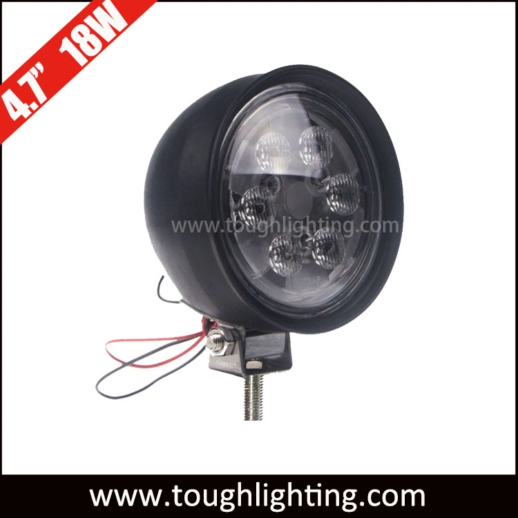 DC 12V PAR 36 Trapezoid Beam Rubber Housing Round Utility LED Tractor Light