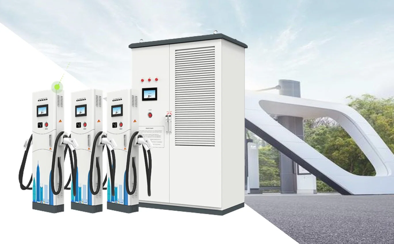 Zhonghe 240kw300kw320kw360kw Split Charger System Support 5 Guns Super Charger IEC EV Bus Charging Station