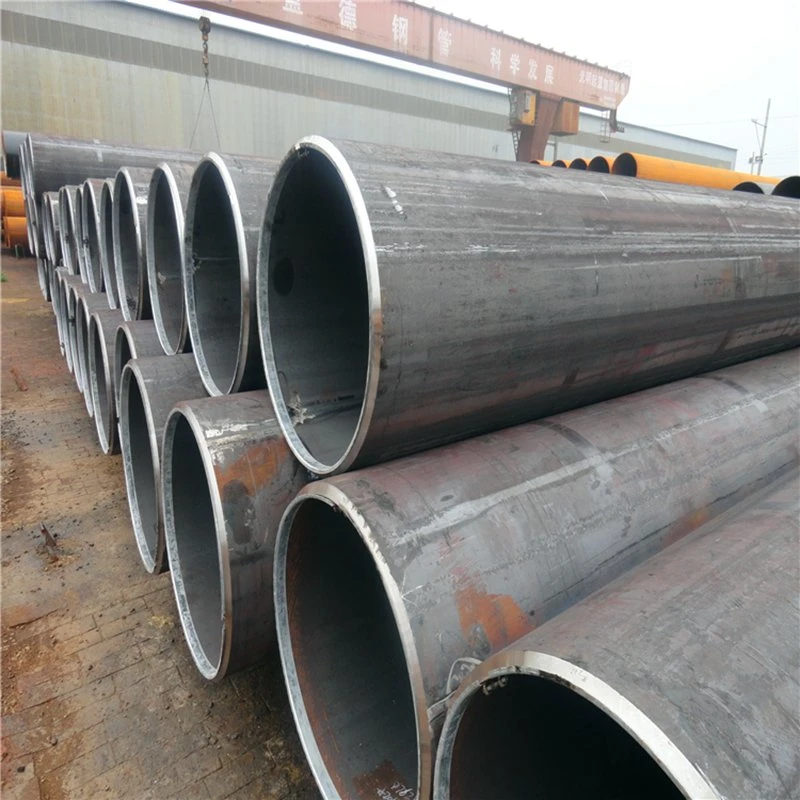 Spiral Steel Tube API 5L ASTM A252 SSAW Carbon Welded Pipe Large Diameter Structure