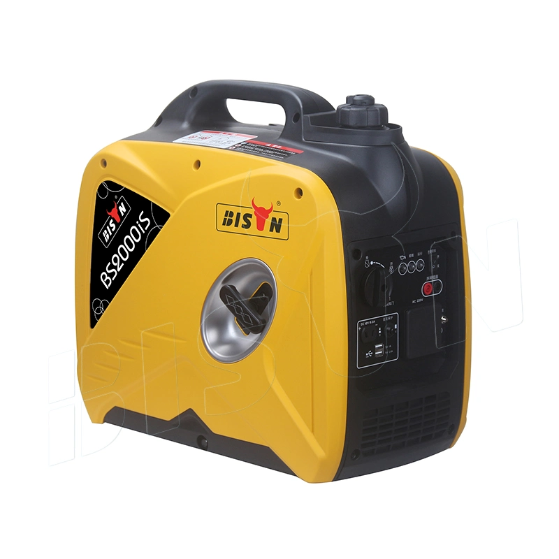 Bison portátil pequeño hogar 2.5kw gasolina 2500W 3kw insonorizado de 3000W de potencia de gas en silencio la gasolina generador eléctrico Inverter Digital