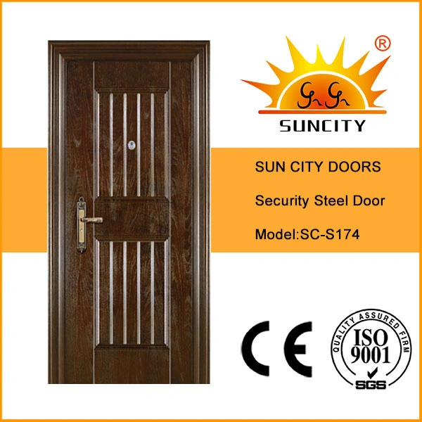 China Supplier Single Double New Turkish Design Turkey Entrance Exterior Iron Metal Security Steel Door